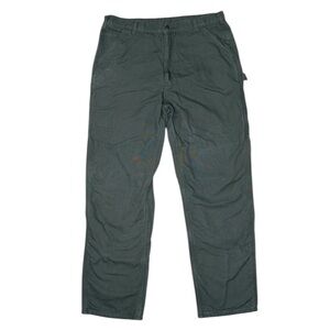 Carhartt flannel lined canvas pants